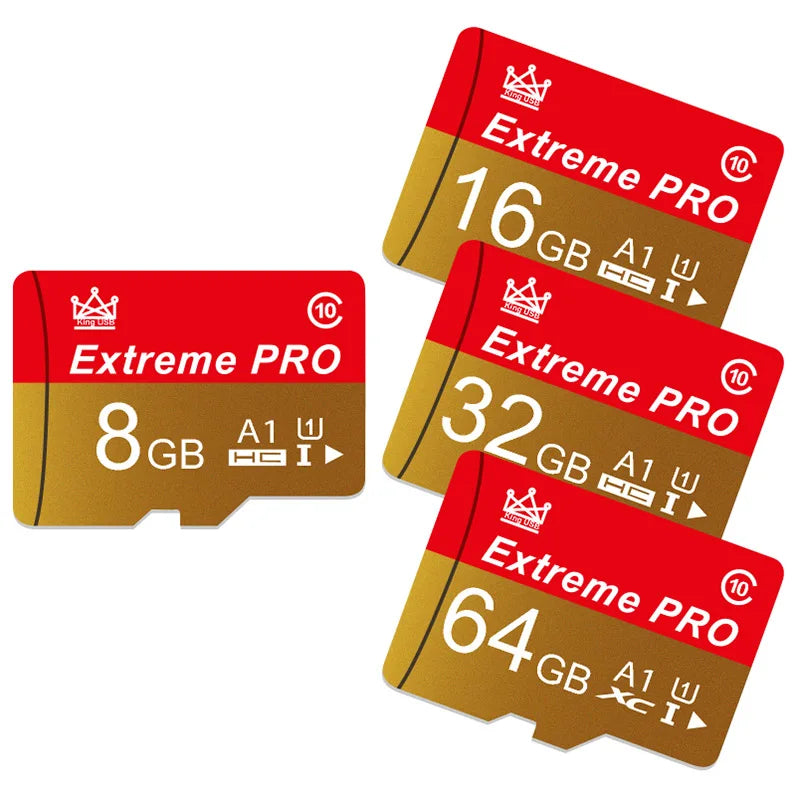 High Endurance Micro SD Card - 32GB to 256GB - Class 10 UHS-I for Cameras, Phones & Monitoring
