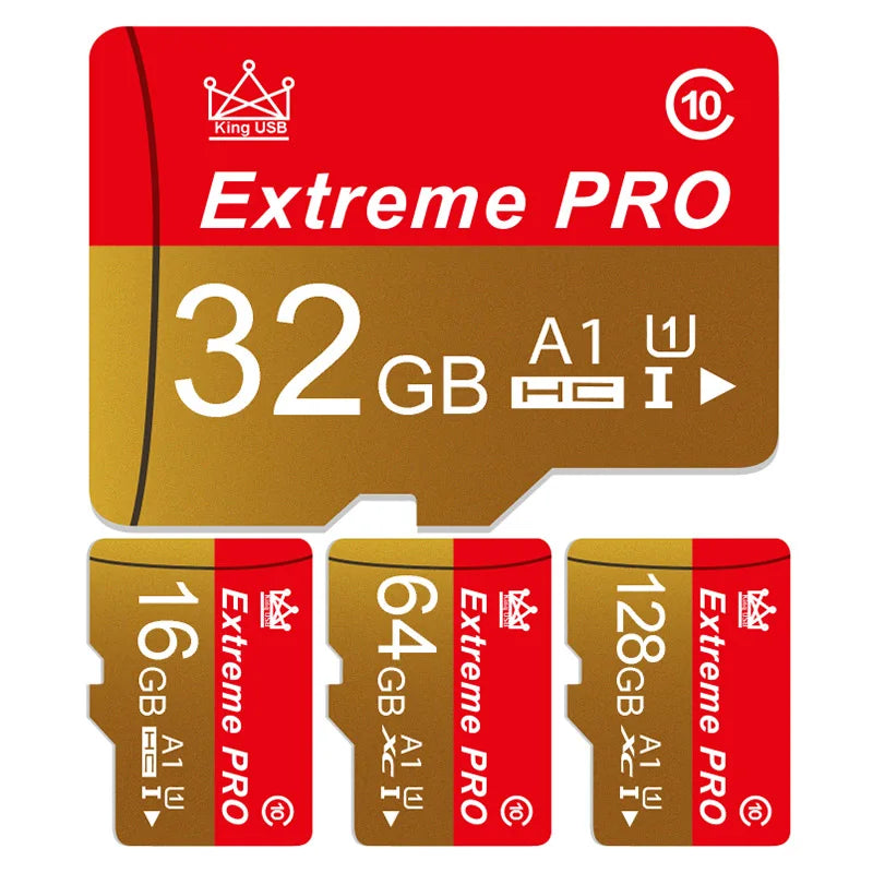 High Endurance Micro SD Card - 32GB to 256GB - Class 10 UHS-I for Cameras, Phones & Monitoring