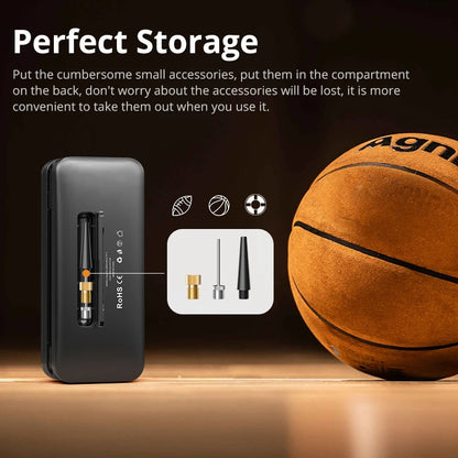 CARSUN Portable Digital Tire Inflator - Rechargeable Cordless Air Pump