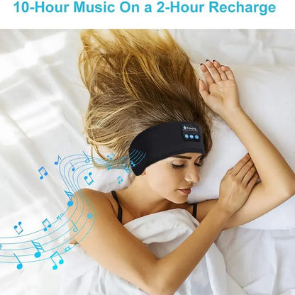 SleepSound Pro™ – Wireless Bluetooth Sleep Headband | Comfortable Sleep Mask with Speakers
