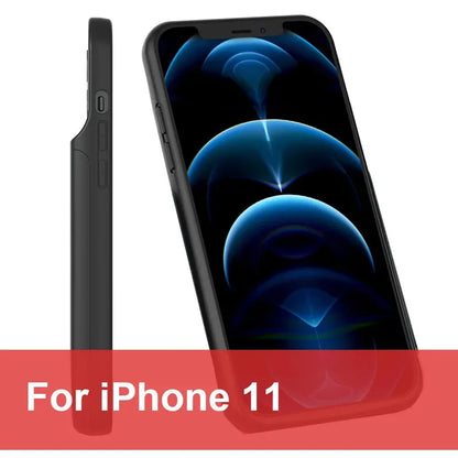 6800mAh Battery Charger Case Powerbank For IPhone 6 7 8 SE X XS XR 11 12 13 14 15 16 pro Backup External Phone Charging Case