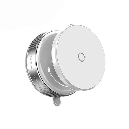 Temora Magnetic Car Phone Holder — 360° Adjustable, Vacuum Mount & 16 Magnets