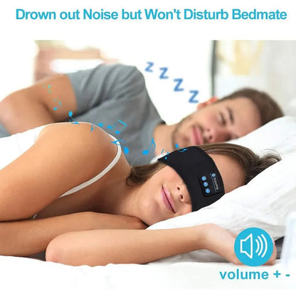 SleepSound Pro™ – Wireless Bluetooth Sleep Headband | Comfortable Sleep Mask with Speakers