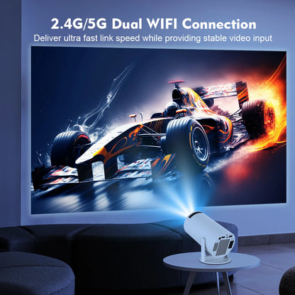 Projetor Portátil Magcubic HY300 Pro 8K - 290 ANSI Android 14 WiFi6 BT5.4