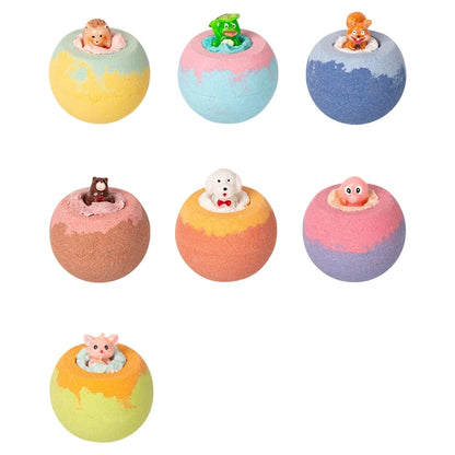 Temora Surprise Bath Balls — Hidden Mermaid Toy Inside | Kids Bath Gift