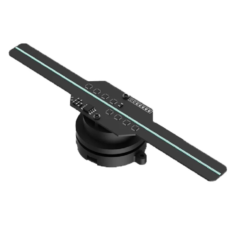 18CM 3D Hologram Fan Projector - LED Holographic Display for Advertising & Events