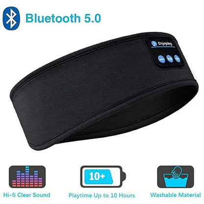SleepSound Pro™ – Wireless Bluetooth Sleep Headband | Comfortable Sleep Mask with Speakers