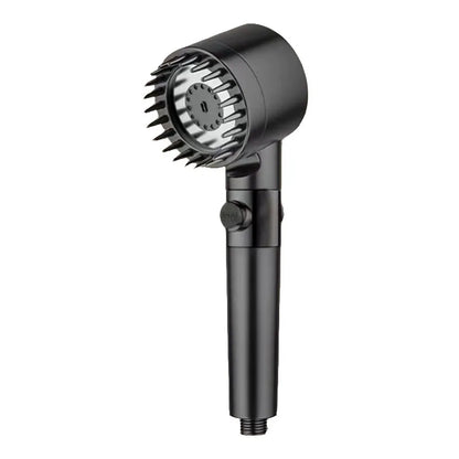Premium 3-Mode High Pressure Shower Head with Built-In Filter & Massage Brush - Transform Your Daily Shower Experience