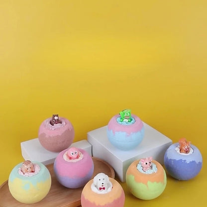 Temora Surprise Bath Balls — Hidden Mermaid Toy Inside | Kids Bath Gift