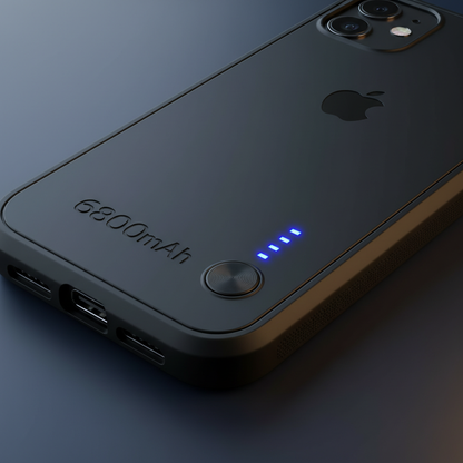 Detalhes Capa Carregadora 6800mAh