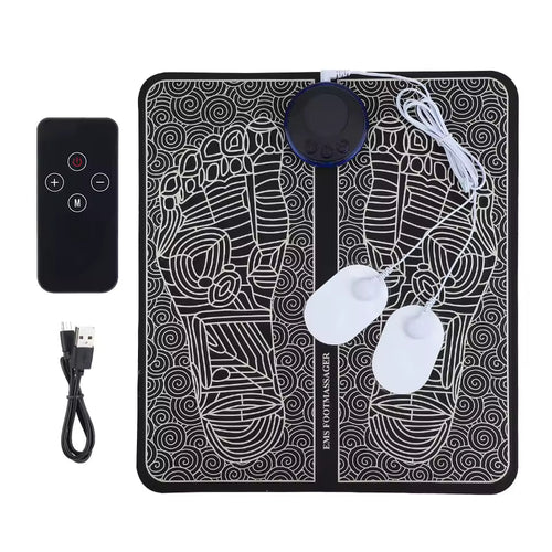 Rechargeable EMS Electric Foot Massager Pad