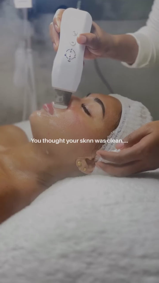 Temora Ultrasonic Skin Scrubber — Deep Pore Cleanse & Serum Infusion