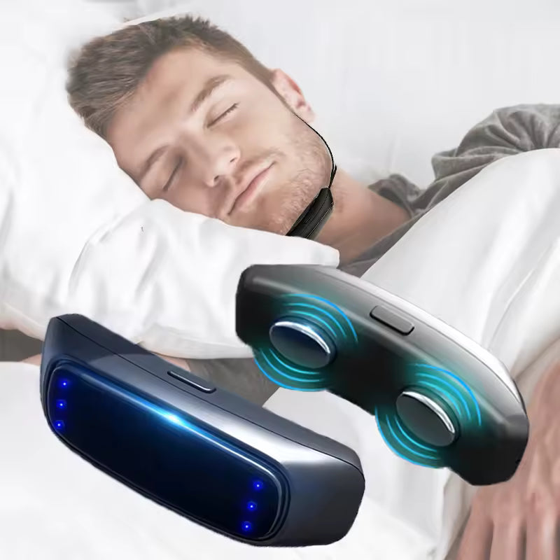 Smart EMS Anti-Snoring Sleep Aid Device