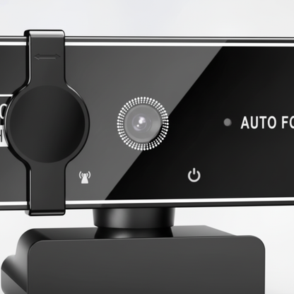 Webcam close-up da lente